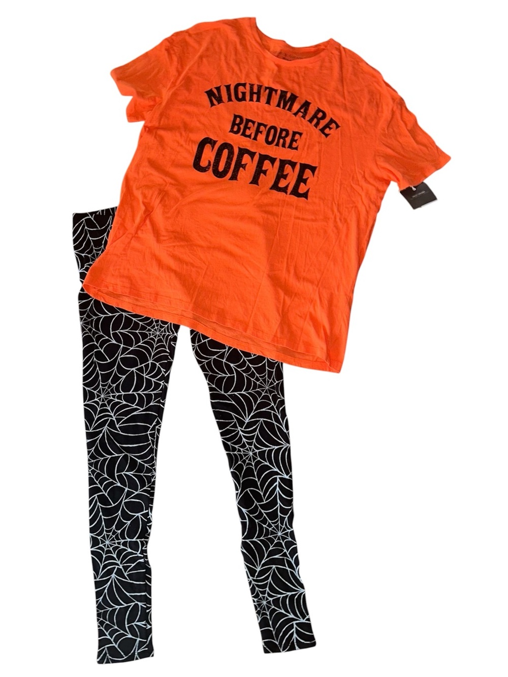 Grayson Threads Nightmare Before Coffee 2 Piece Sleep Set